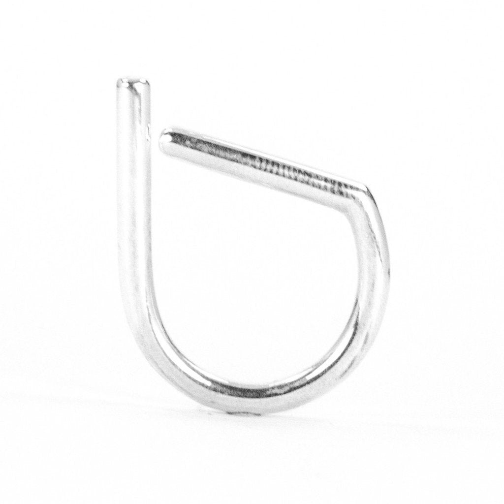 Rene Moreta Contemporary Jewelry Stackable Silver Ring