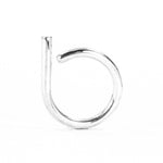 Rene Moreta Contemporary Jewelry Stackable Polished Silver Ring